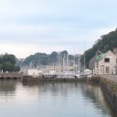 Finally! The lock, right outside Morlaix