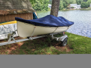 Trinka 10 sailing dinghy in IP cream gel coat