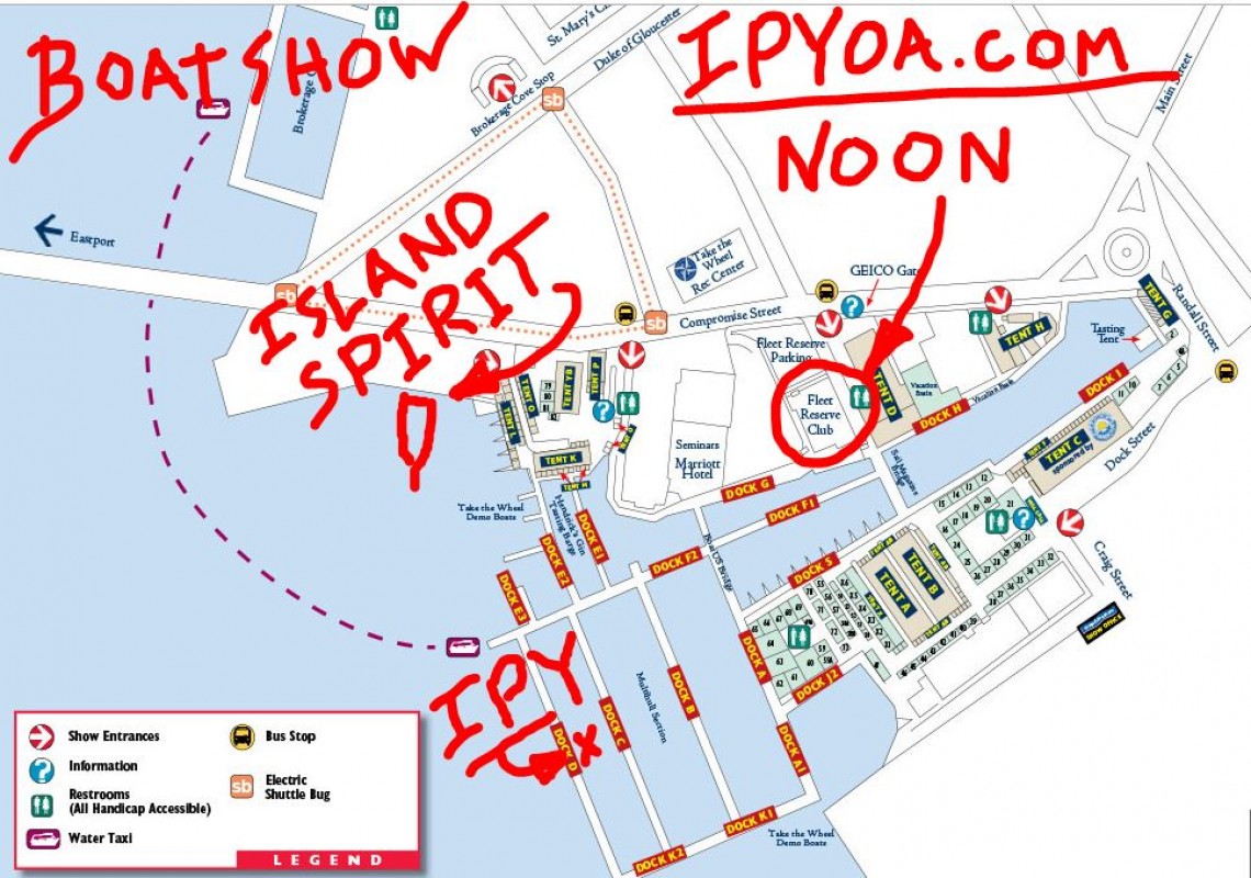 IPYOA NOON Lunch at Boatshow