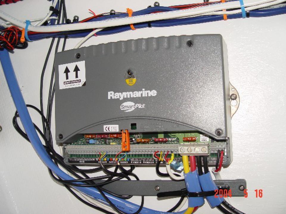 Raymarine S3G Autopilot Installation S3G Course Computer wiring